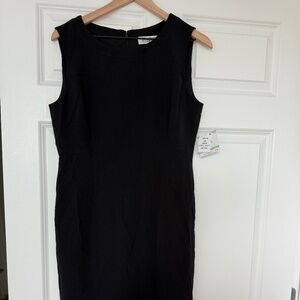Kasper black dress